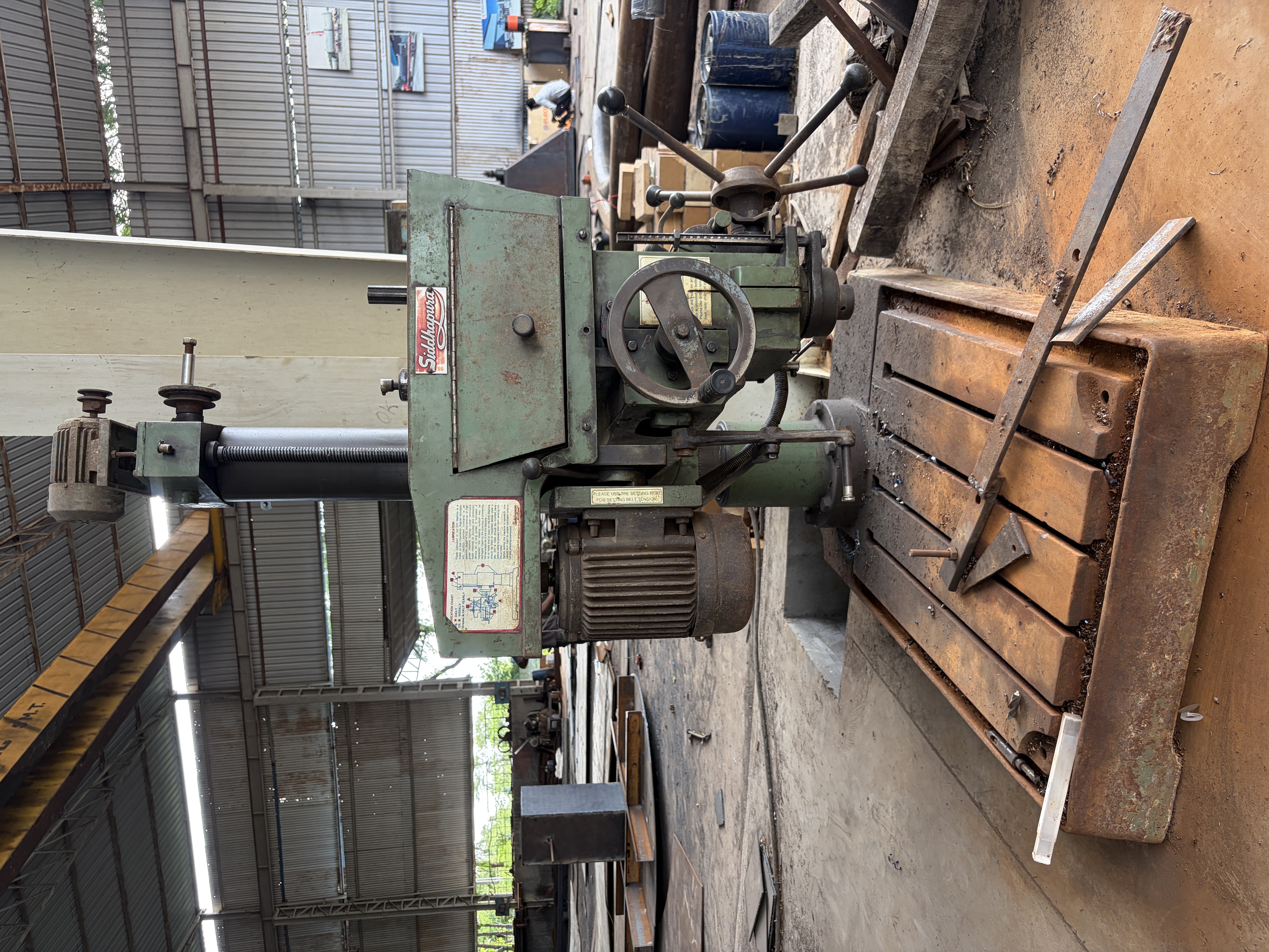 Radial Drill Machine